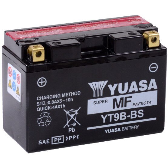 Baterie moto Yuasa AGM 12V 8Ah (YT9B-BS)